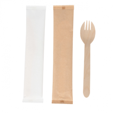 Disposable knife and fork